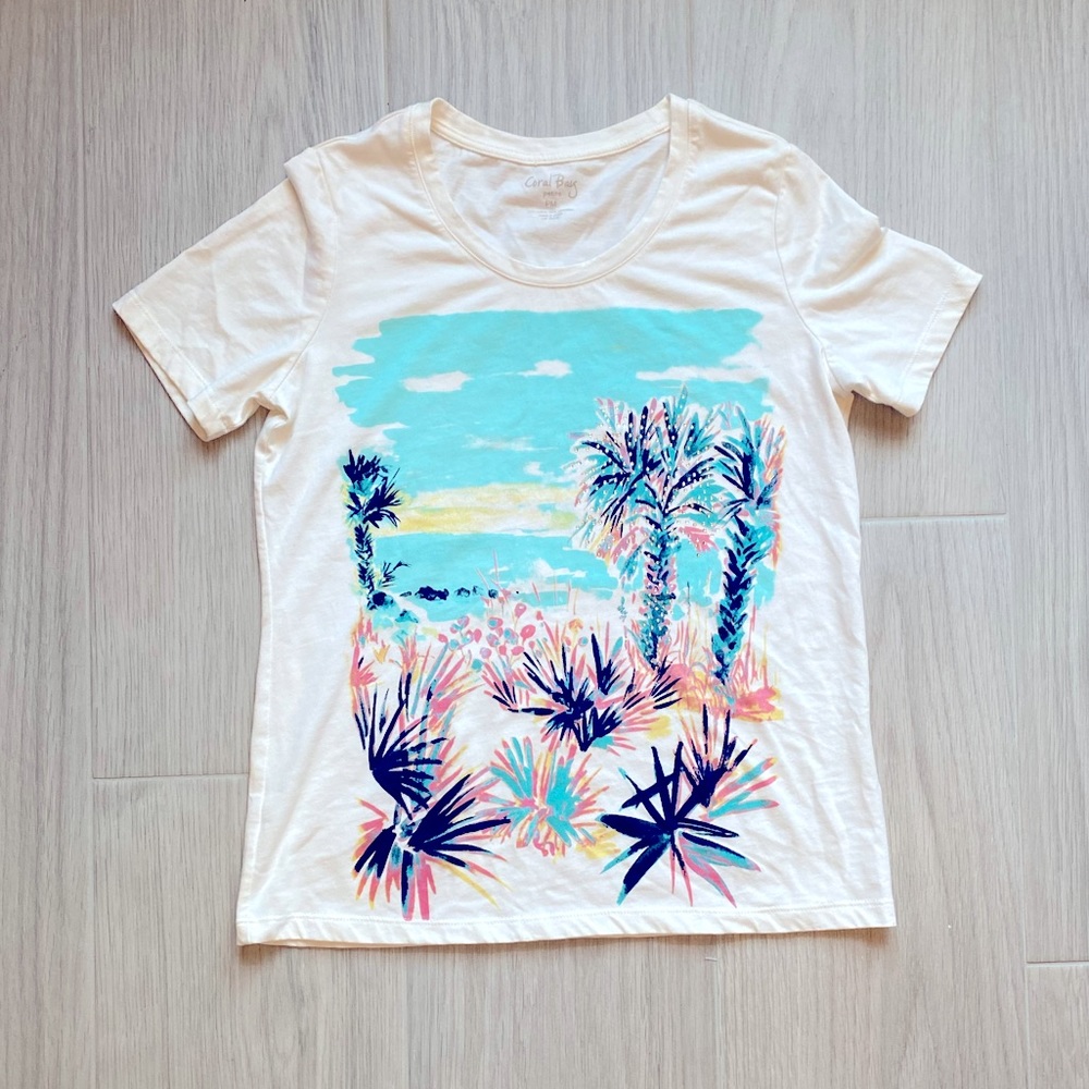 Coral Bay Tropical Palm Top